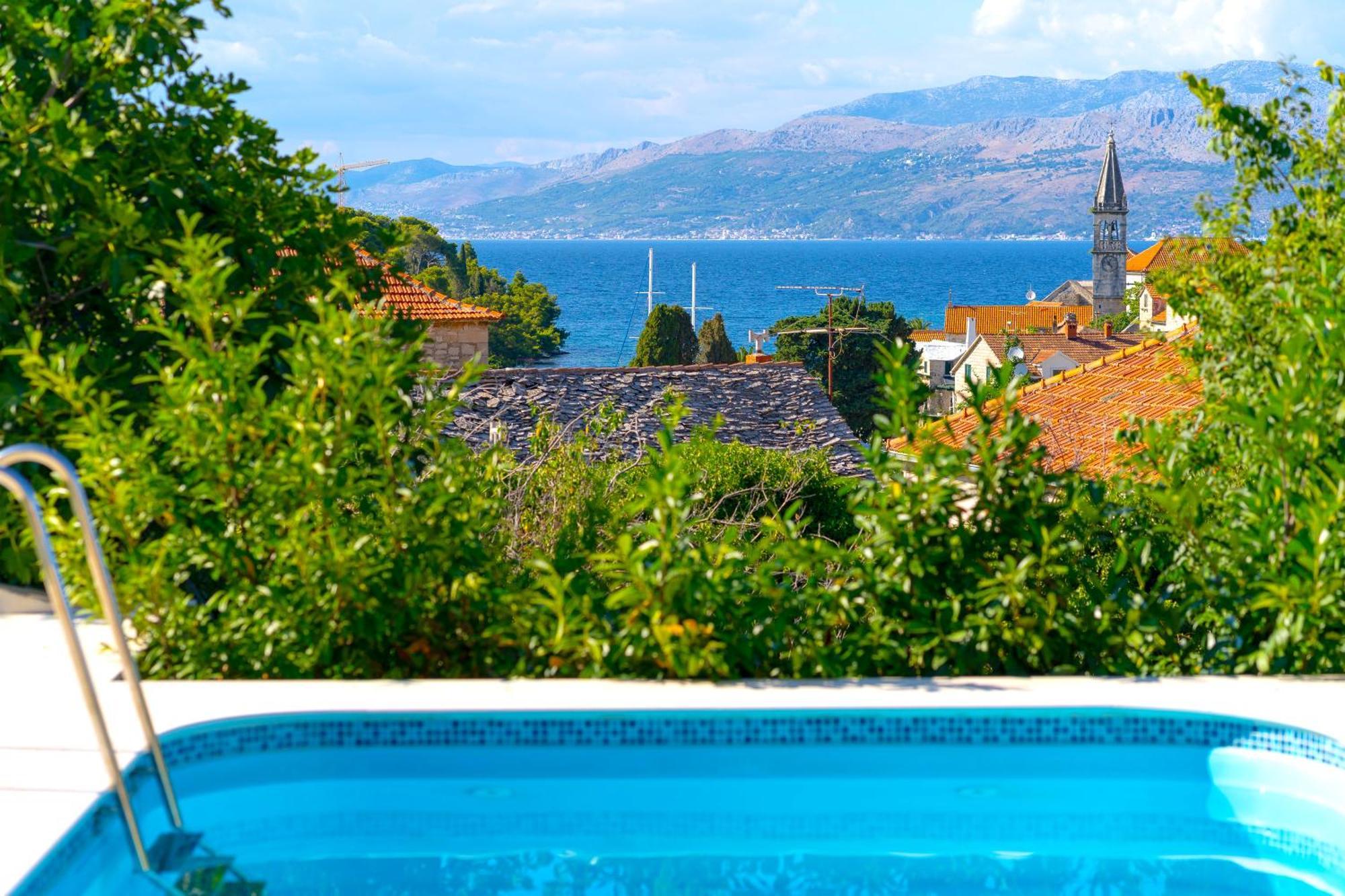 Villa Green Garden Сплитска Экстерьер фото
