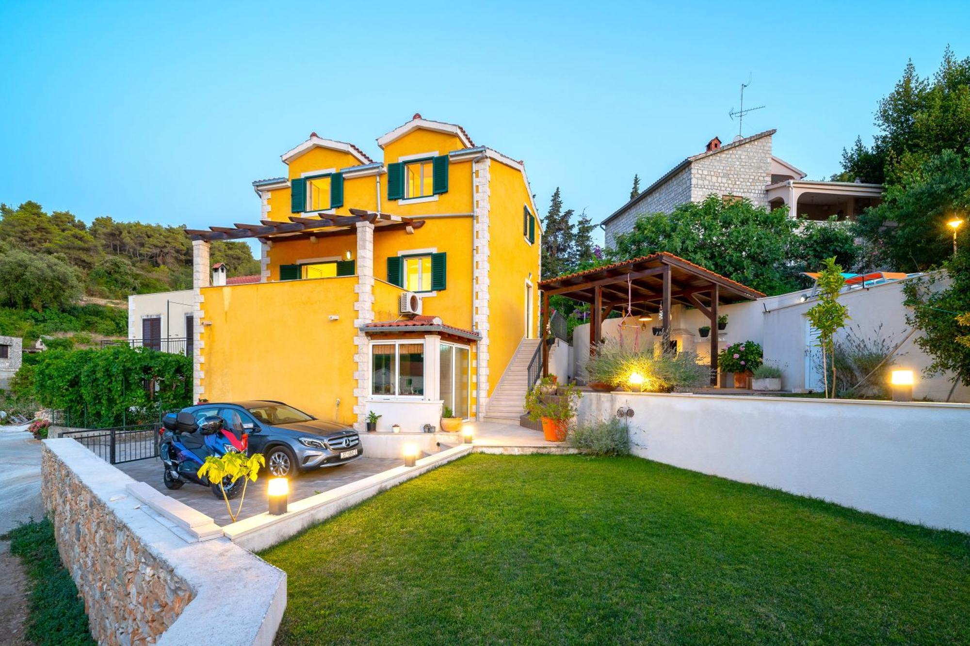 Villa Green Garden Сплитска Экстерьер фото