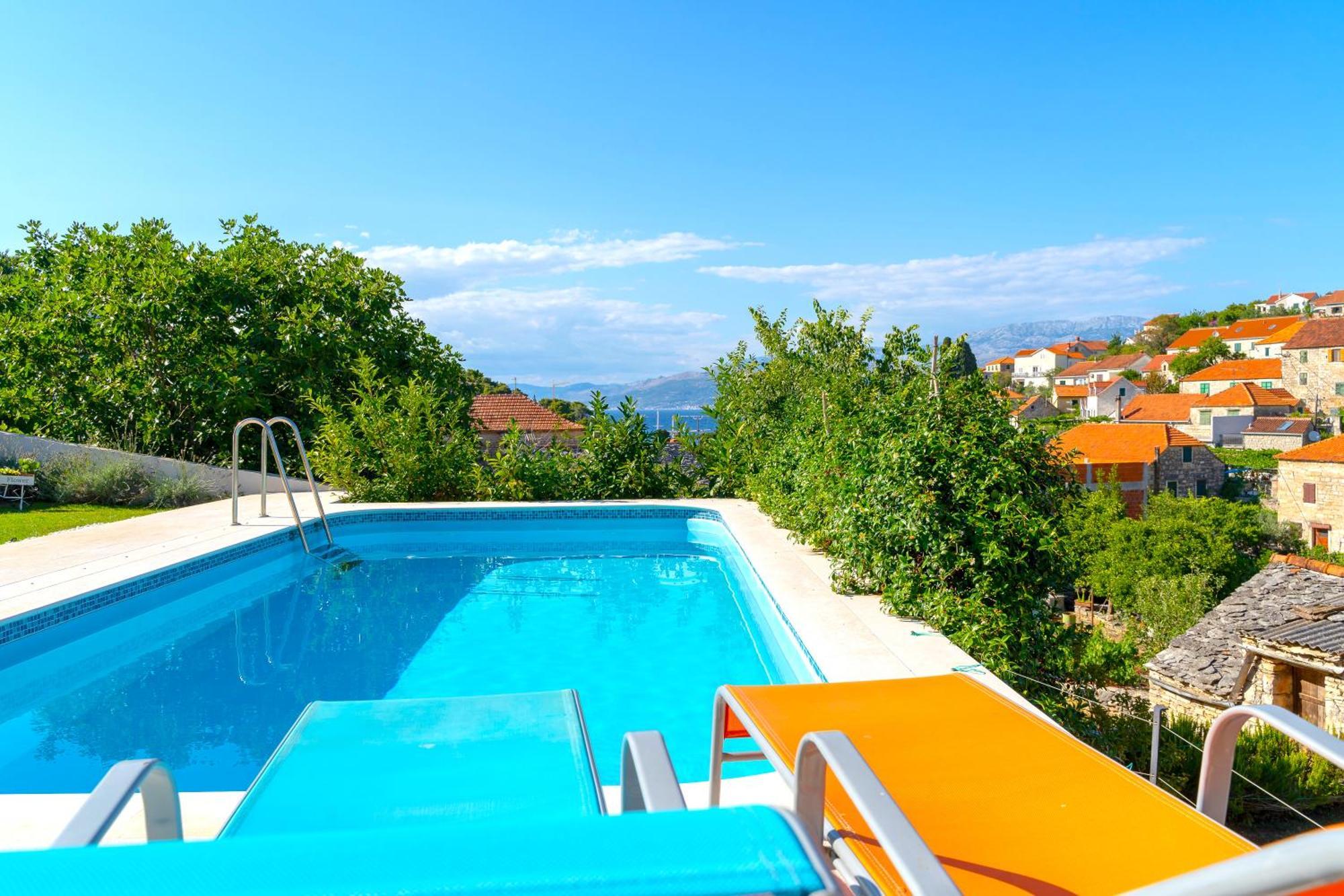 Villa Green Garden Сплитска Экстерьер фото